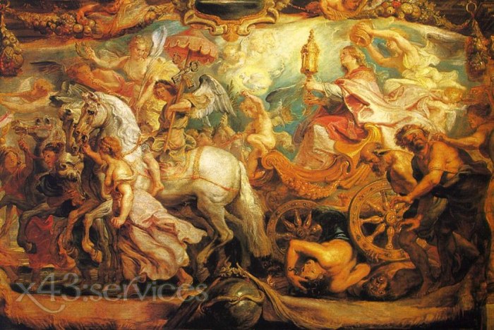 Peter Paul Rubens - Der Triumph der Kirche - The Triumph of the Church